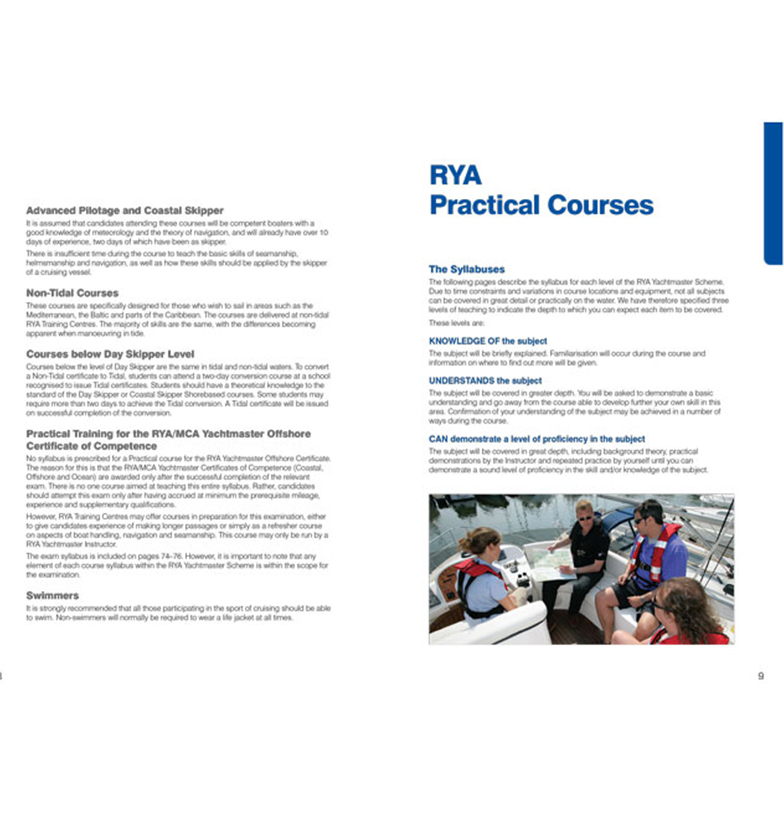 rya yachtmaster ocean syllabus